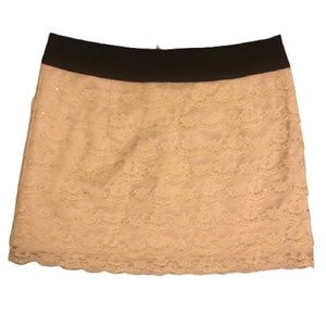 Sugarlips Tiered Lace Skirt